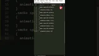Create Smoky Text Loading Animation | HTML and CSS | Sourcecode