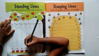 Learn Writing with Fun - Pencil Control: Standing lines