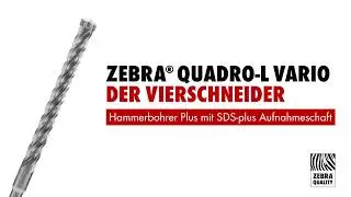 W&Uuml;RTH AT WORK - Hammerbohrer Stein Duo-S Vario/Zebra Quadro-L Vario