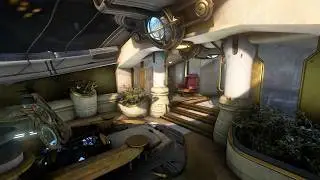 Navigation Room/Cockpit - Warframe