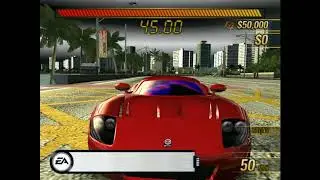 Burnout Revenge PCSX2 - Original 640x480 vs 8x resolution 16x anisotropic filtering