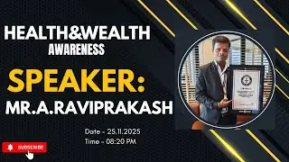 E-BIOTORIUM BIO MAGNETIC THERAPY  \\ SPEAKER: MR.A.Raviprakash Sir