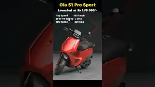 New Ola 🛵 S1 Pro Sport Launch #OlaS1ProSport #OlaScooter #S1Pro #Ola #Motorish