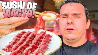 RODÍZIO DE COMIDA JAPONESA EM CASA, SERVIRAM ATÉ A CARNE MAIS CARA DO MUNDO!