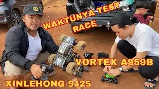 Waktunya Test Drive RC Xinlehong 9125 vs Vortex A959B Seru banget!!!