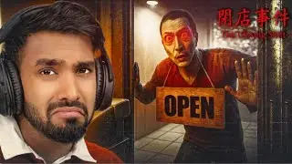 WORKING IN A HAUNTED CAFE AT NIGHT | TECHNO GAMERZ 