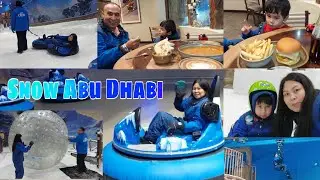 SNOW ABU DHABI Reem Mall Part 3: Dinner, Zorb Ball, Zipline, Bumper Car and Choo Choo Train Rides