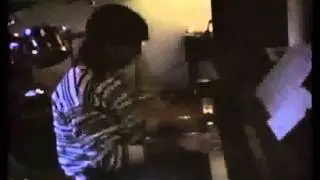 Old video of me (trying) to play piano and some drums