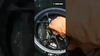 remover cat ampuh untuk velg  #tips #perbaikan #otomotif