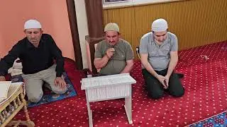 DEMİRCİ'nin AYVAALAN K&Ouml;Y&Uuml;NDE ADEM &Ccedil;OBAN HOCA CAMİDE KURAN'I KERİM OKUYOR 27-04-2025