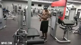 Michael Ray Garvin's Hamstring Workout