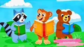🐘 Let&rsquo;s Learn Animal Names 🐾 |Comedy Kids Club English