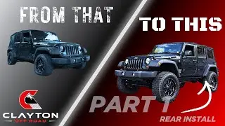 Правильная установка задней подвески на Jeep JK (часть 1)