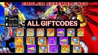 Emblem Assemble - Neo  & 13 C&oacute;digos  - Android IOS Digimon Idle RPG!
