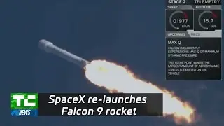 SpaceX re-launches Falcon 9 rocket
