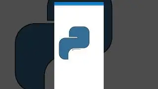 print python-logo using python turtle | #pythonprogramming #shortvideo