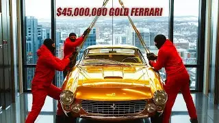 Billionaire Scams His Workers, So They Steal His $45M Gold Ferrari