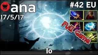 ana [OG] plays Io!!! Dota 2 Full Game7.22