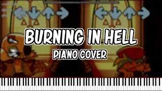Burning in Hell Piano Cover - FNF Indie Cross