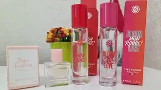ПАРФЮМЕРНАЯ вода Mon ROUGE, Mon ROUGE Bloom in Love, Mon EVIDENCE.  Yves Rocher (Ив Роше).