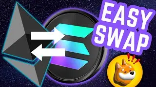 How to EASILY swap Ethereum to Solana so you can buy memecoins like $BONK.