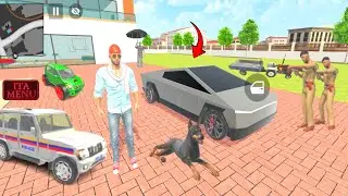 Indian Theft Auto Simulator Game 💥🤩 Franklin Purchase New Cyber Truck 🚒 💥 