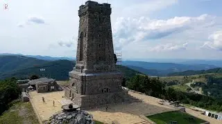 Паметник на свободата на връх Шипка / The Liberty Memorial Shipka - Bulgaria by Drone