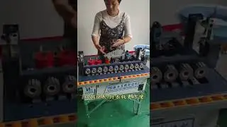 Mini PVC edge banding machine   кромкооблицовочный станок