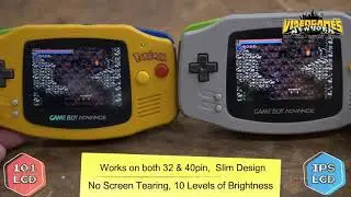 2019 BEST GameBoy Advance UPGRADE! Learn about the 2019 GBA IPS LCD with Bob from RetroRGB