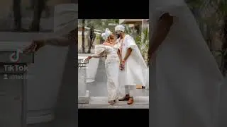 Trending African wedding attire #africa #couple #wedding