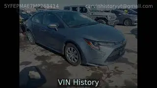 2021 Toyota corolla le 5YFEPMAE7MP268414