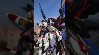 Strike Freedom Gundam + Proud Defender #gundam #gunpla #gunplacustom #gunplabuilder #gundamseed