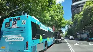 4k Sydney City driving tour