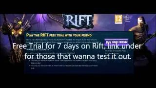 rift trial 7 days for FREE with link