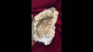 American Geode 360 - Celestite and Calcite Geode from Indiana