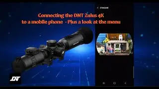 Подключение Zulus 4K к мобильному телефону &mdash; а также обзор меню.