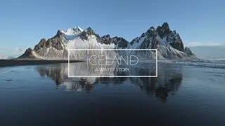 ICELAND in Winter / Cinematic Landscape Drone Footage