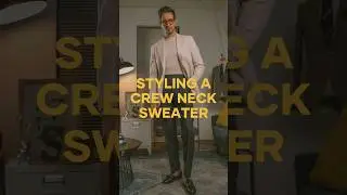 How to Style a Crew Neck Sweater this Autumn - Without Looking Boring #stylingtips