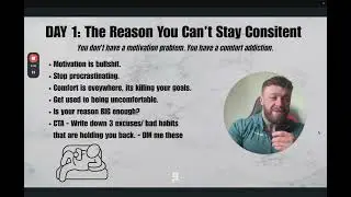 Day 1 // The Reason You Can't Stay Consistent