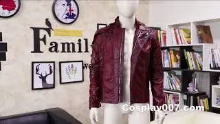 Guardians of The Galaxy Peter Quill Star Lord Cosplay Costume detail overview