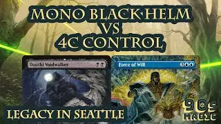 Mono Black Helm vs 4c Control [MTG Legacy]