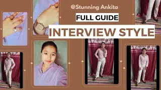 How to style Interview look full guidence #only 7 step #trending #fashion #style