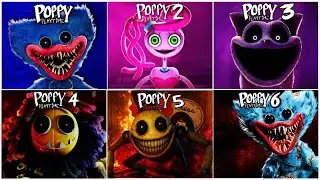 All 6 Poppy Playtime Chapters in 4K &ndash; Every Boss, Secret Ending & Hidden Lore Revealed