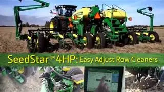 Easy Adjust Row Cleaners | John Deere SeedStar&trade; 4HP Planter