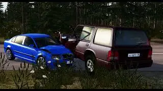 Wypadki przy wyprzedzaniu #1 | BeamNG.Drive