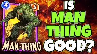An HONEST REVIEW of MAN-THING [Marvel Snap First Impressions]