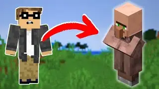 Minecraft but I'm a VILLAGER