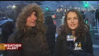 Reaction To Season's First Snowfall
