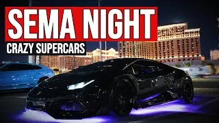 I Was NOT Ready for This Vegas Supercar Night After SEMA…