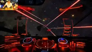 Elite : Dangerous - Ryoohk Hazardous Mining Zone Pirate hunting Part1